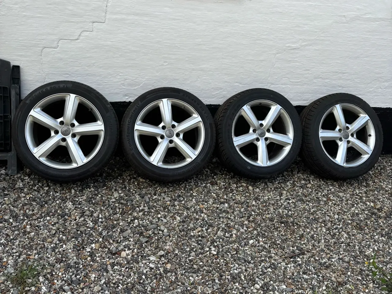 Billede 1 - 20” Audi fælge med sommer dæk