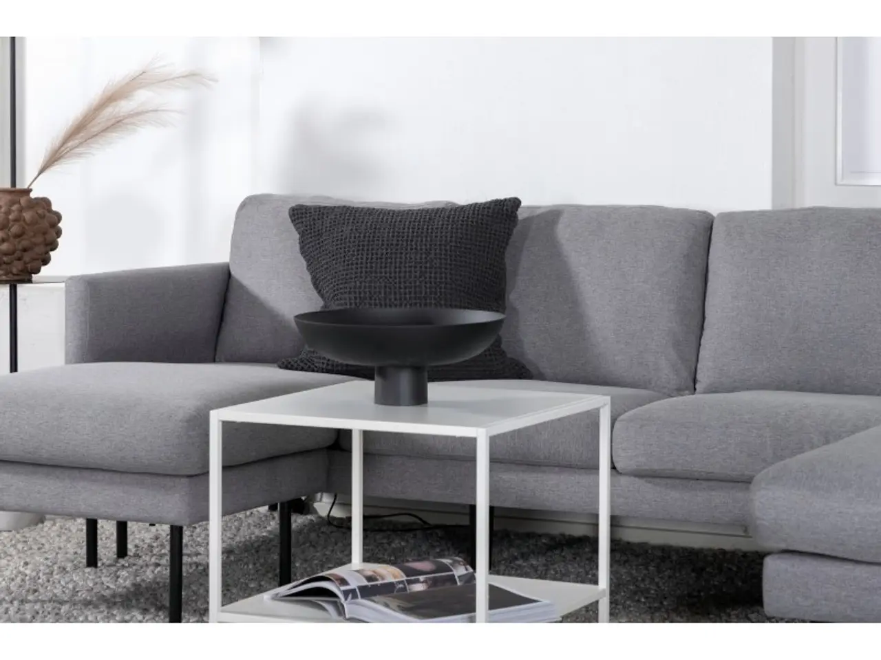 Billede 12 - Zoom U-Sofa -Grå Stof
