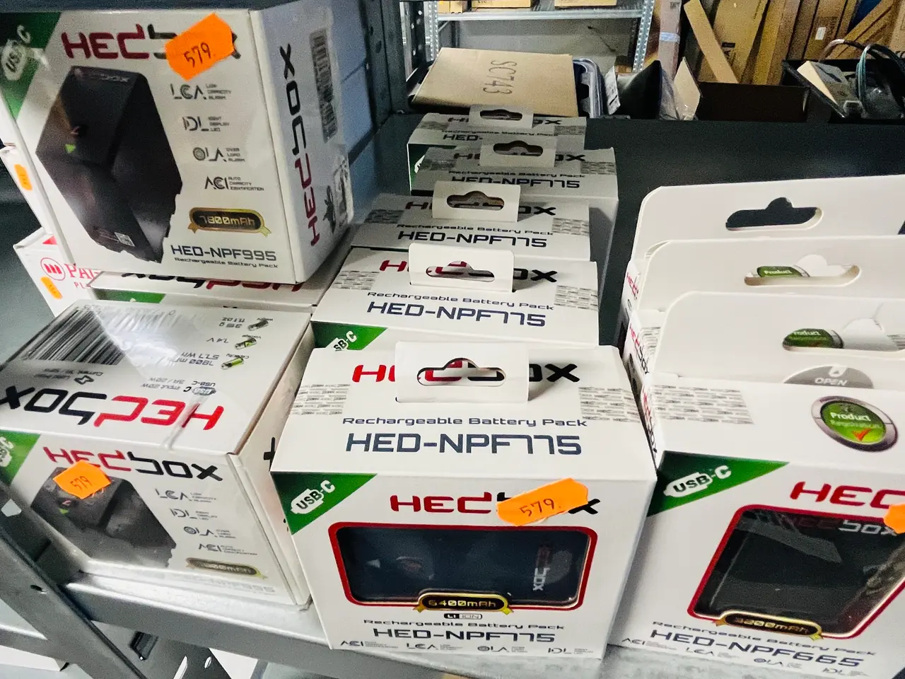 Billede 1 - Batterier HEDBOX Model: HED-NPF665