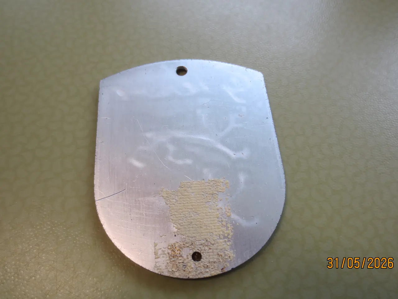 Billede 3 - 1 stk Metal Skilt Brdr Gram 