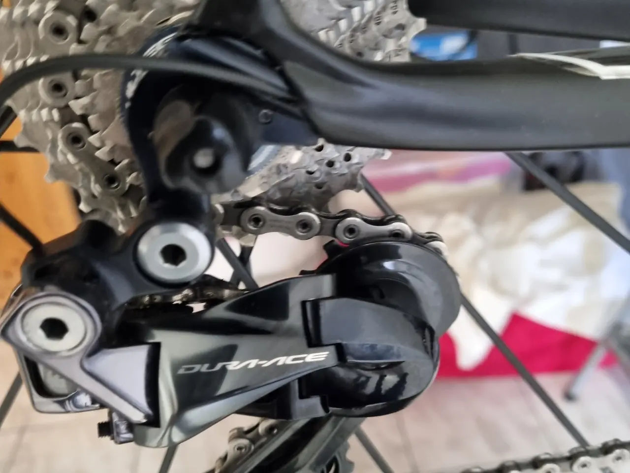 Billede 3 - Meget velholdt carbon Stevens racercykel