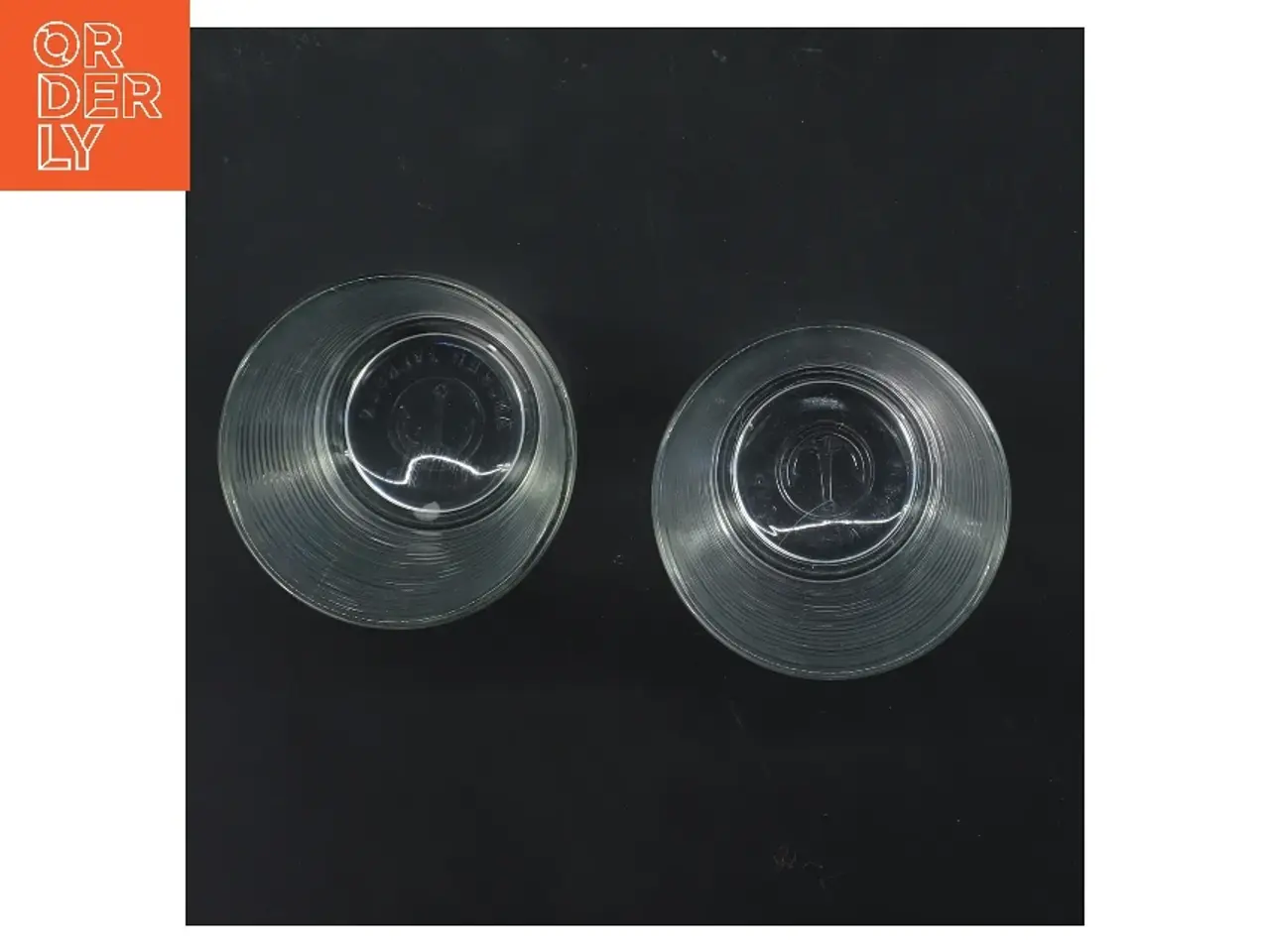 Billede 3 - Krus glas sæt (str. 2 stk Ø 7 cm længde 10 cm)