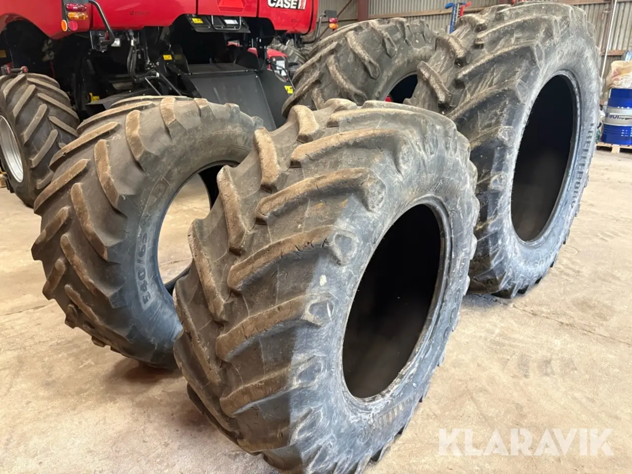 Billede 5 - Traktor dæk Trelleborg & Michelin - 2 styk (650/65R42) & 2 styk (540/65R30)