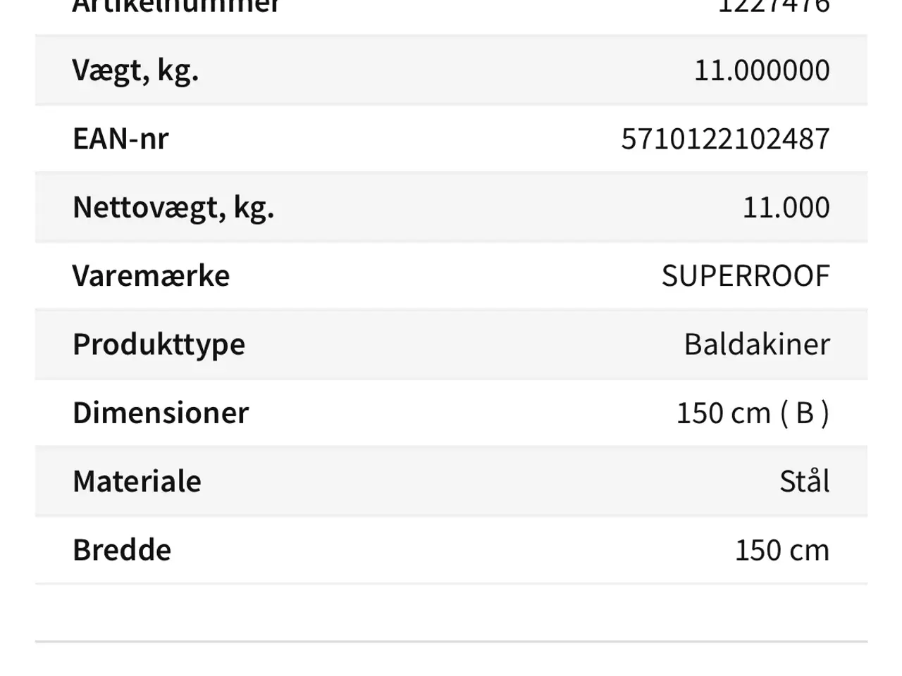 Billede 6 - Dørudhæng Berlin 950X1500