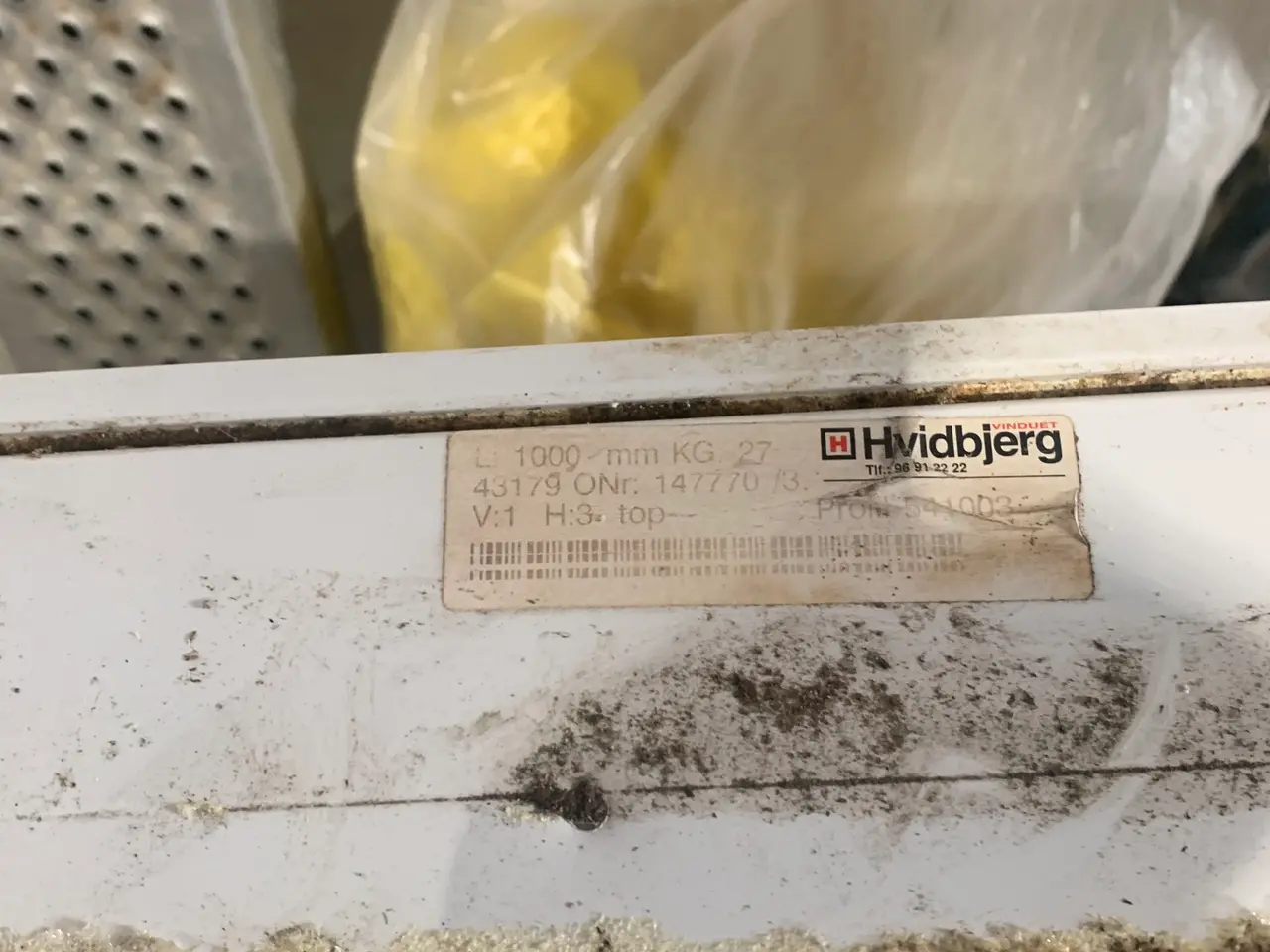 Billede 1 - Plastik topstyret vindue