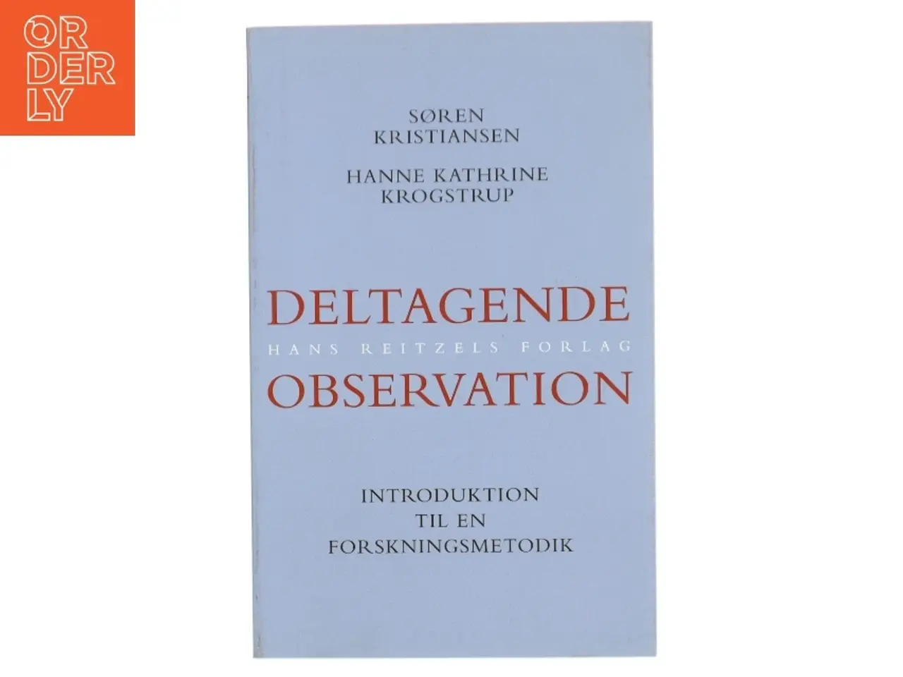 Billede 1 - Deltagende observation af Søren Kristiansen (Bog)