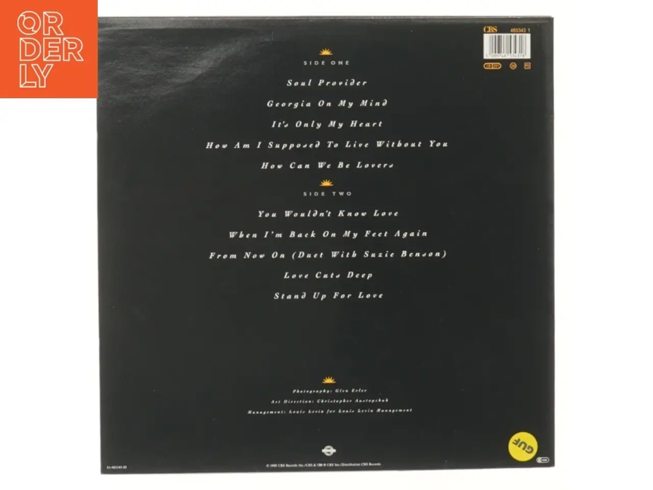 Billede 2 - Michael Bolton - Soul Provider LP