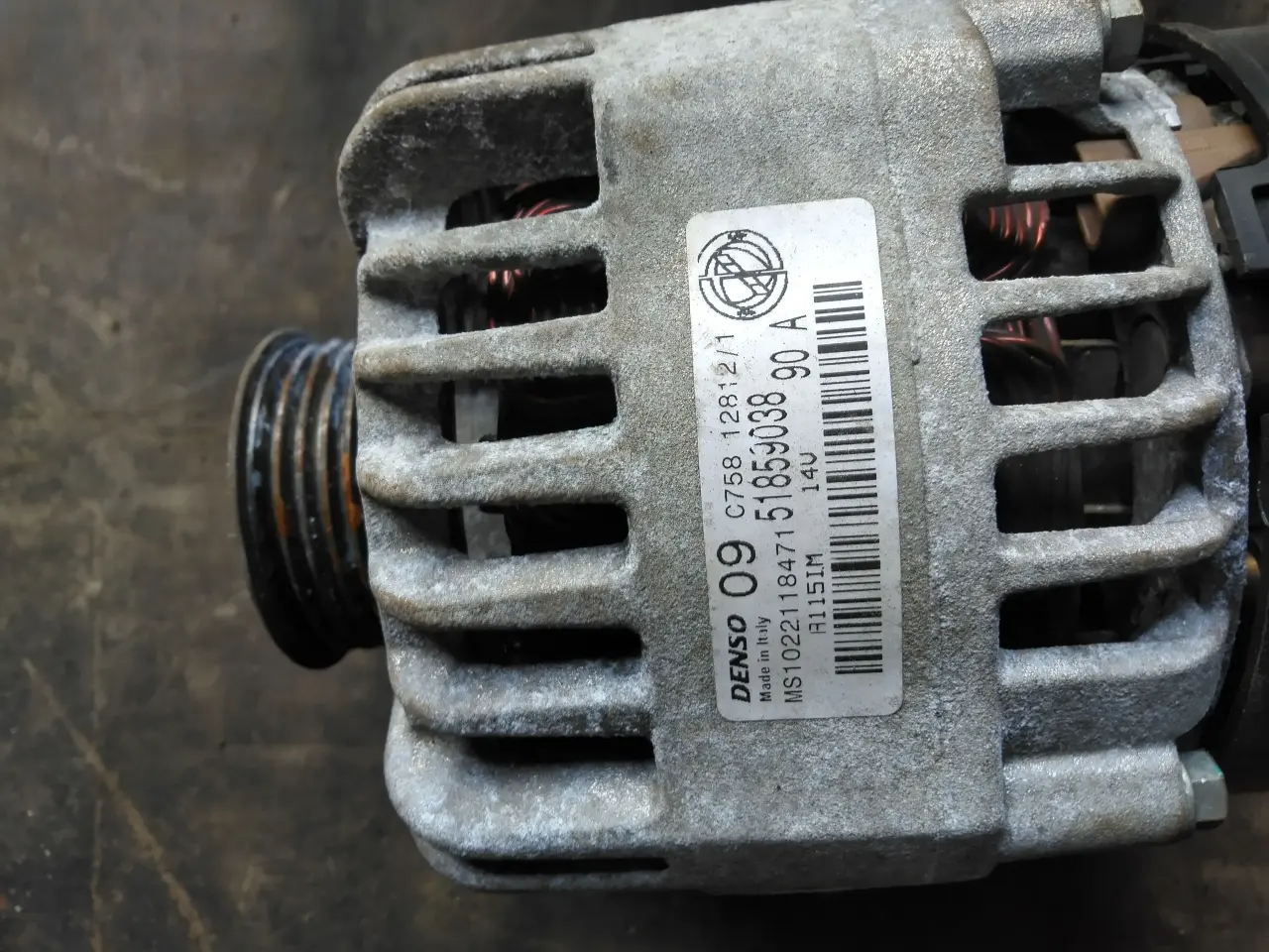 Billede 6 - Fiat panda klima kompressor og gene 2012 model 169