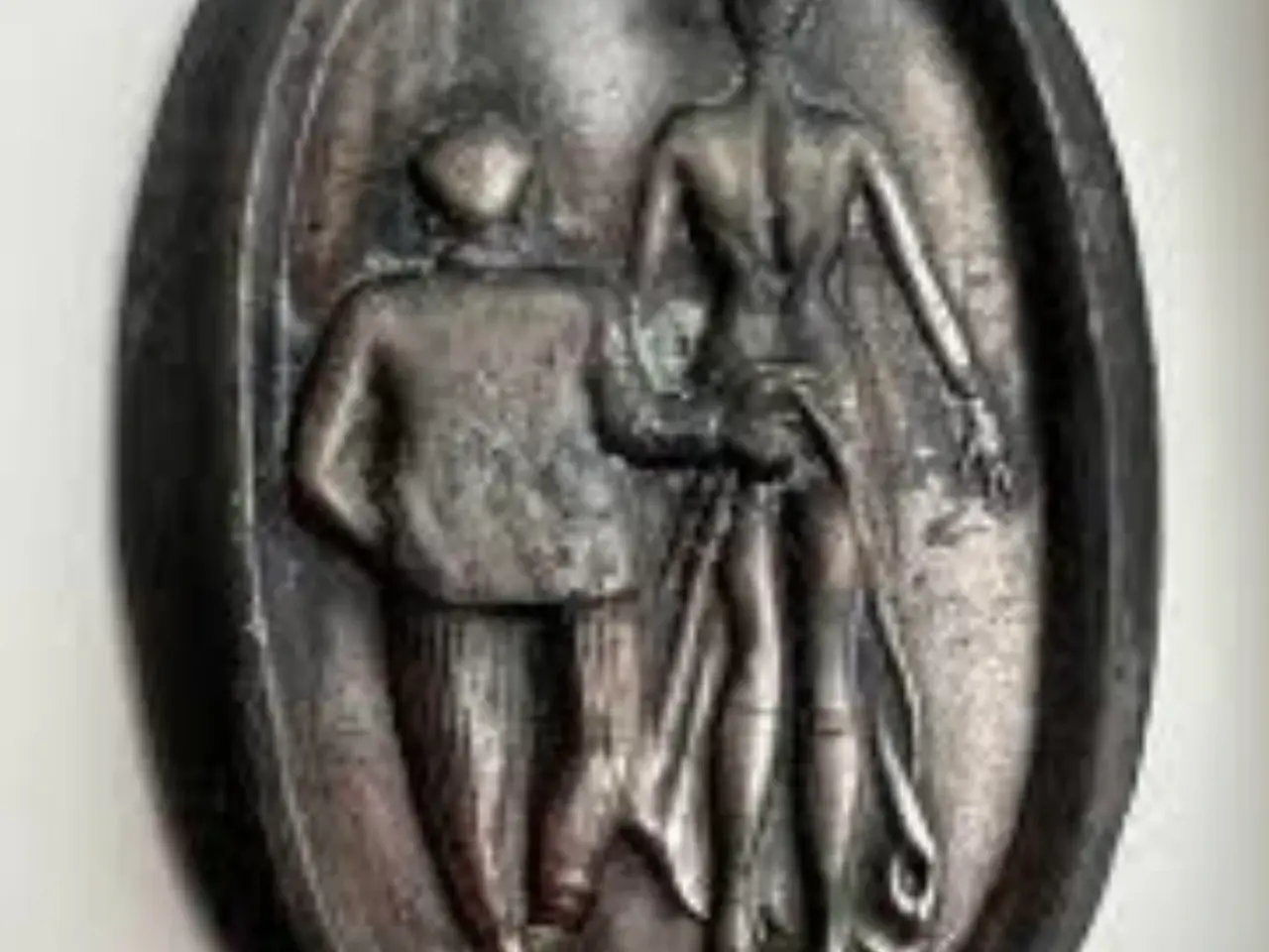 Billede 4 - Sjælden vintage platte/askebæger af bronze sælges
