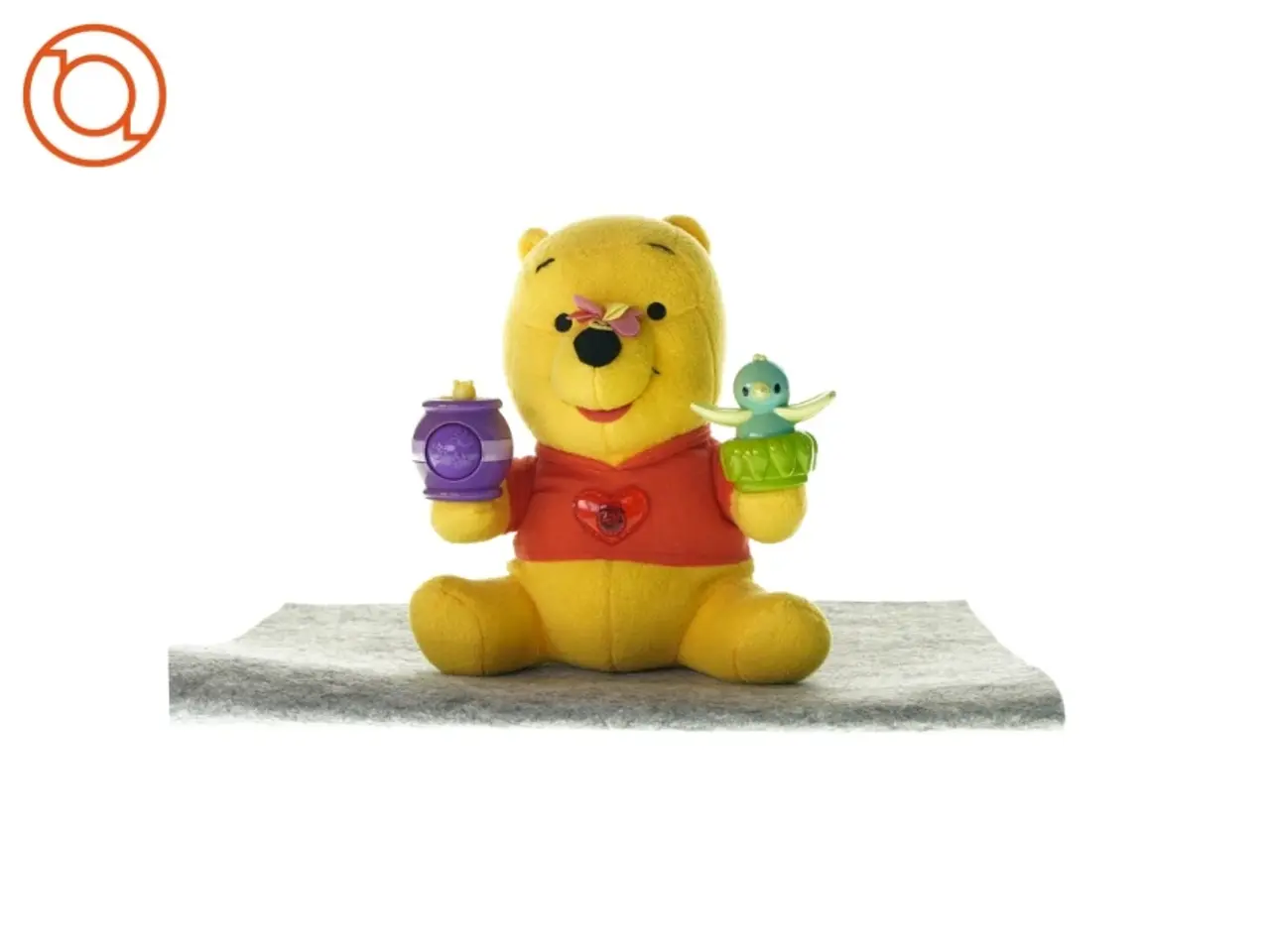 Billede 1 - Peter Plys bamse med motorik