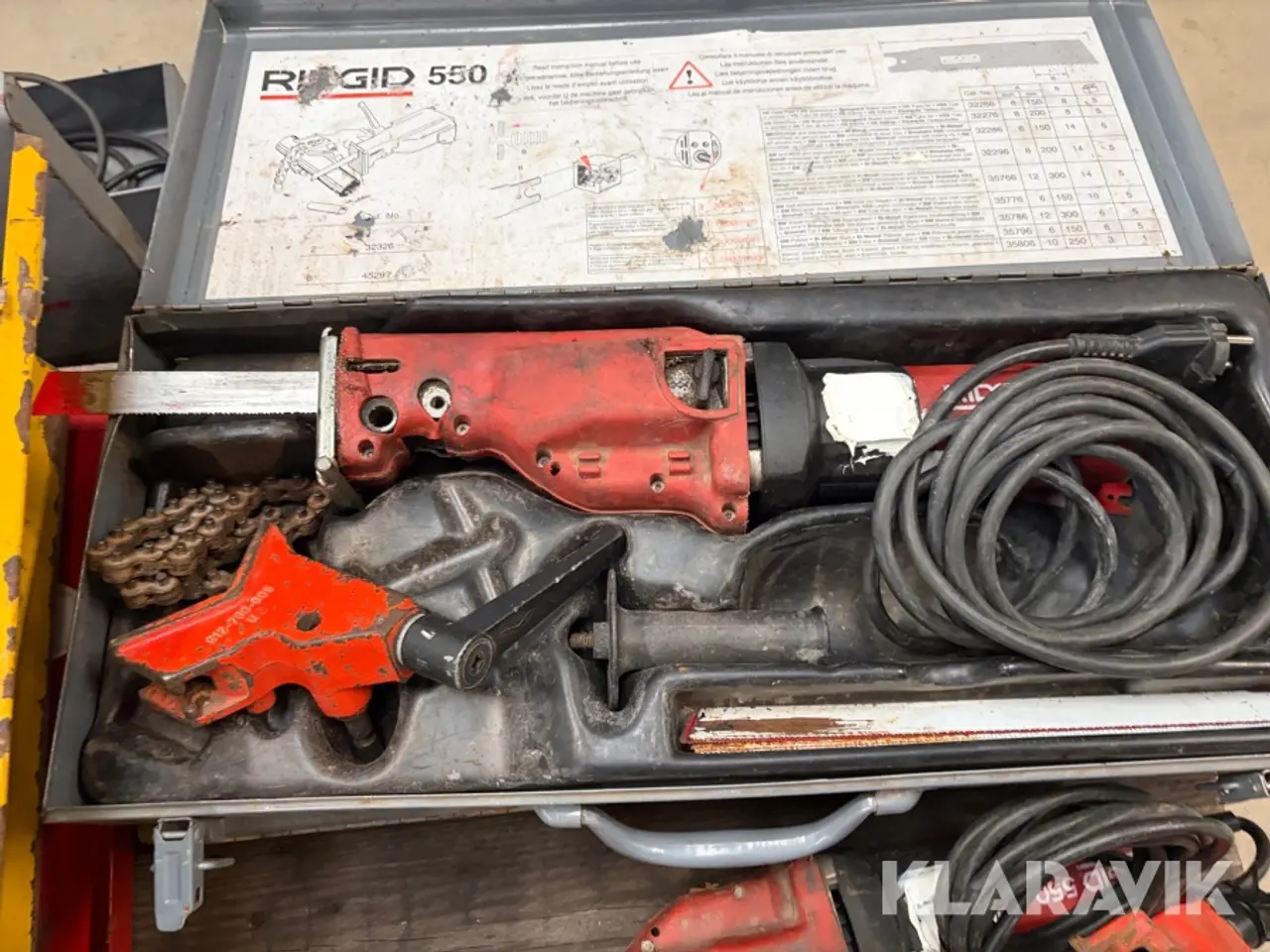 Billede 10 - Håndværktøj Ridgid 530-2/550