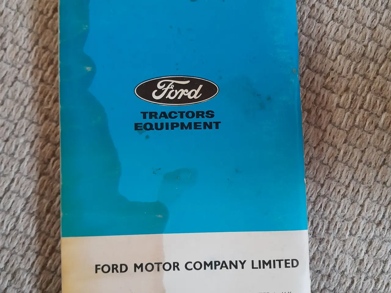 Billede 3 - Ford 4 / 5000 X instruktionsbog Engelsk tekst