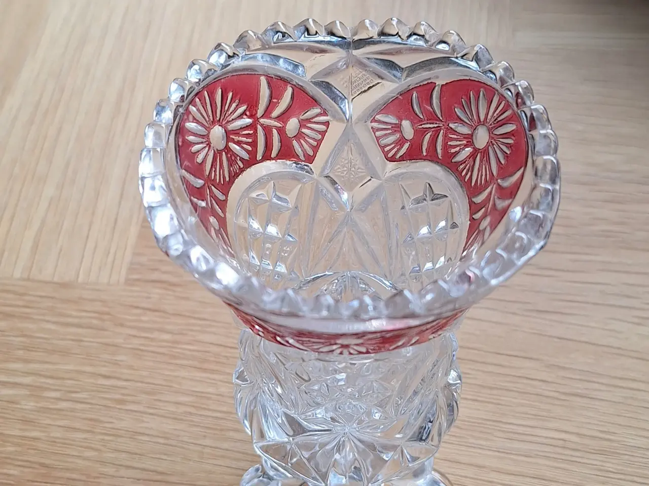 Billede 3 - Krystal vase.