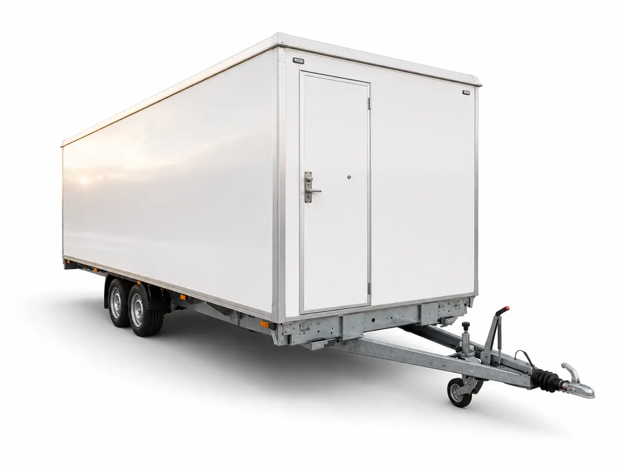 Billede 1 - Badvogn 2x4 med oliefyr