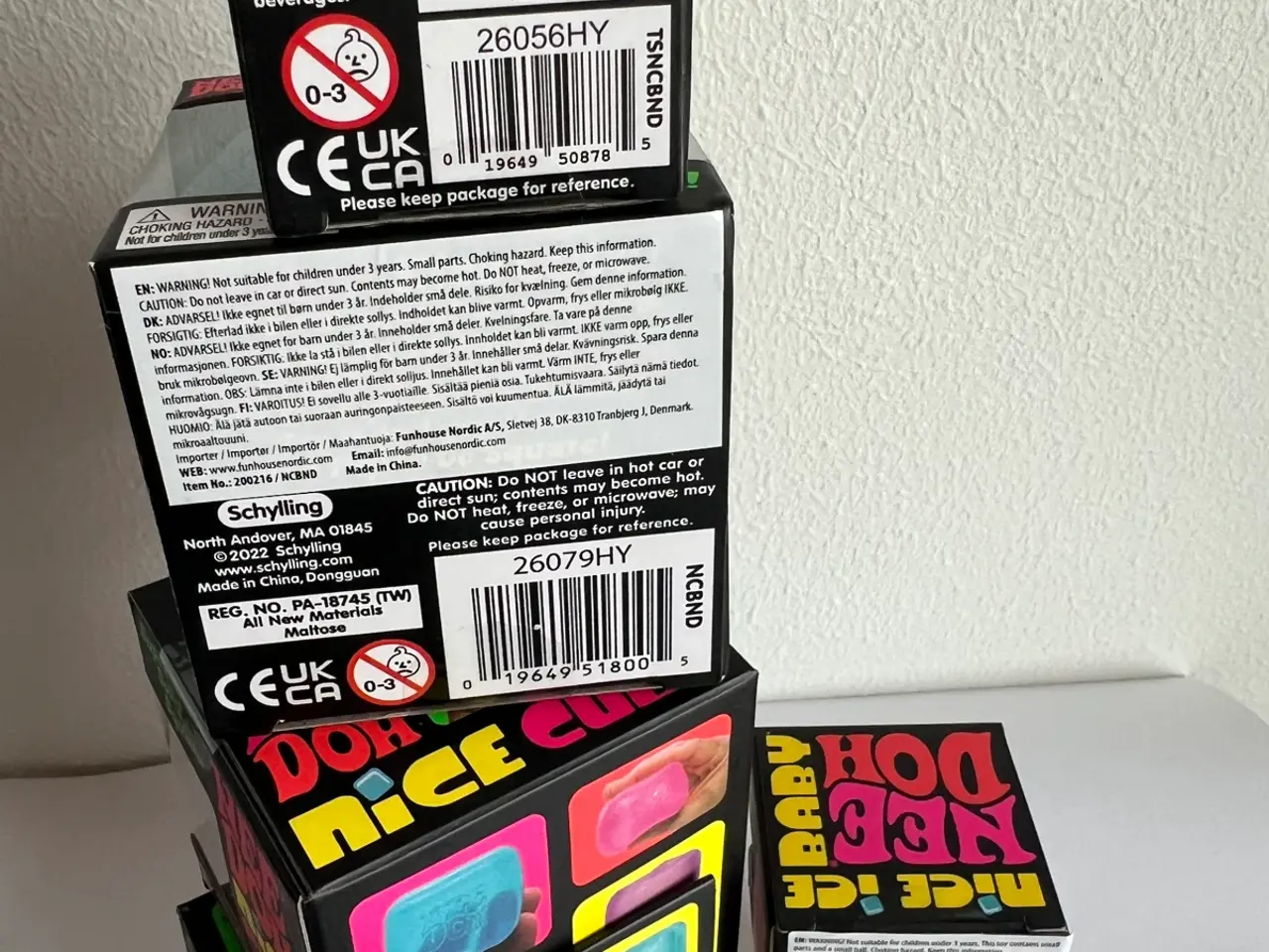 Billede 4 - 6 stk NeeDoh Nice Cube og Nice Ice baby