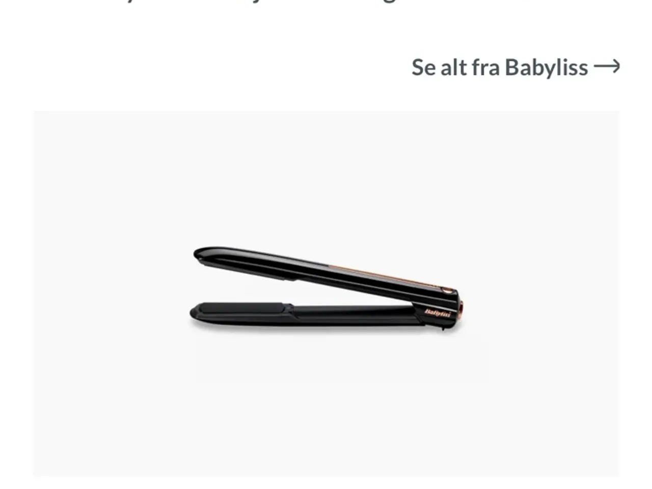 Billede 5 - babyliss 9000 cordless straightener