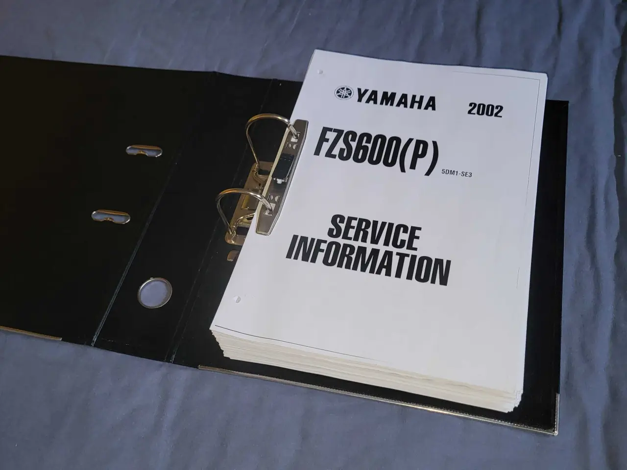 Billede 2 - Service manual yamaha FZS 600 FASER