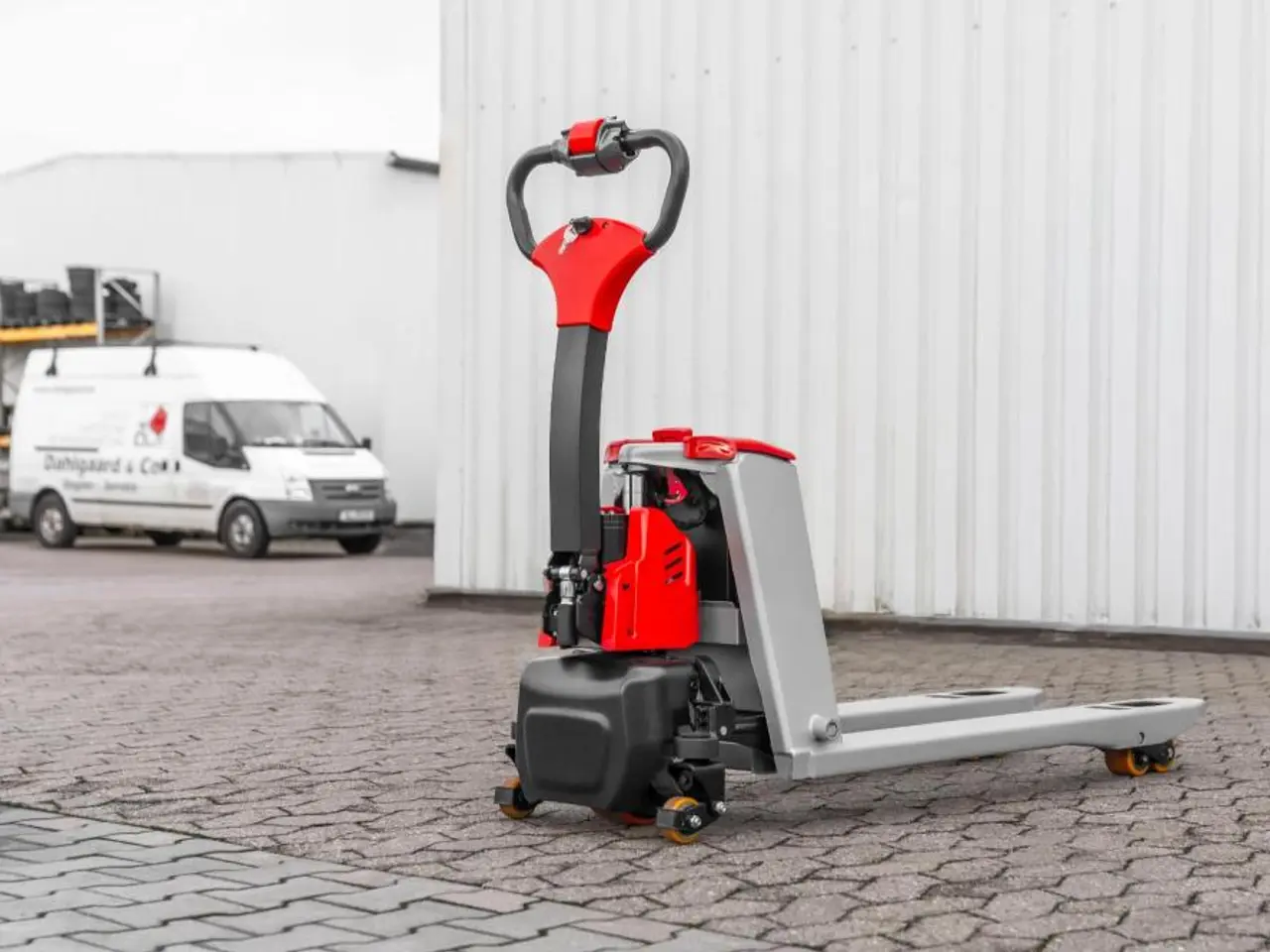 Billede 2 - ForkLion PLUS El-palleløfter med støttehjul, 2000 kg kapacitet, inkl. batteri og oplader