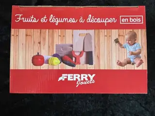 Trælegetøj grøntsager