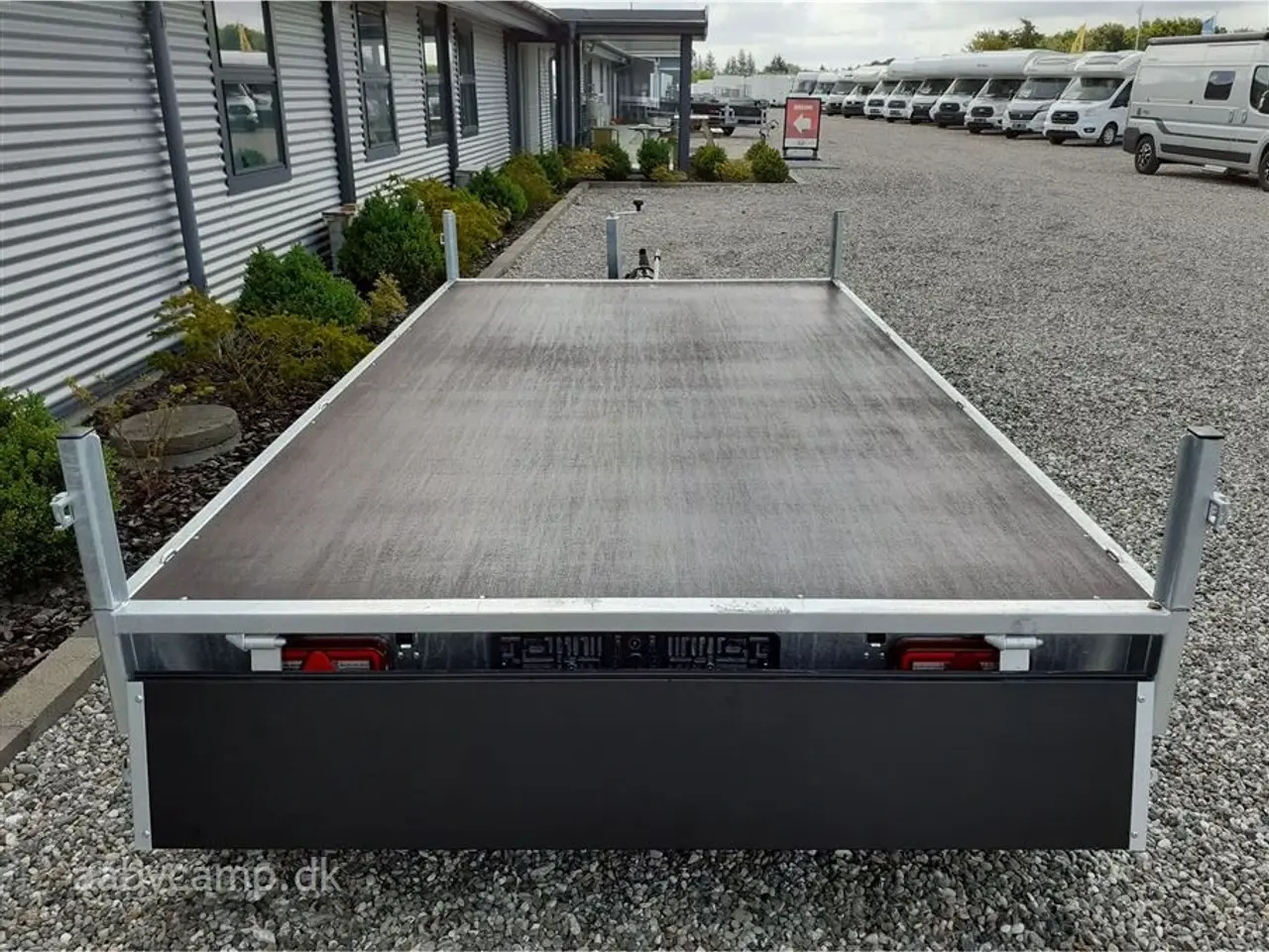 Billede 5 - 0 - Anssems PSX-S 2000-325 GO GETTER markedets Fedeste trailer med aluminiums sider i matsort.
