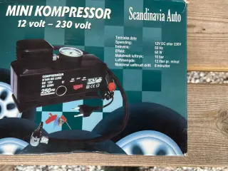 Luftkompressor til bilhjul