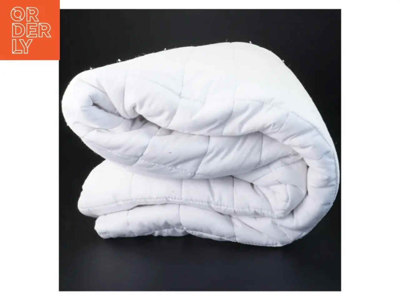 Billede 2 - Hvid quiltet topmadras/-lagen fra Dreamzone (str. 90 x 200 cm)