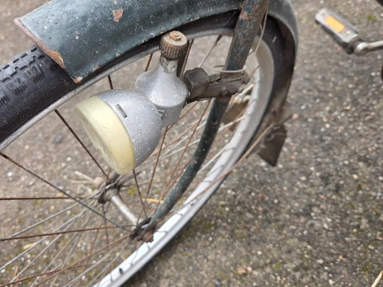 Billede 4 - Antik cykel som renoverings projekt