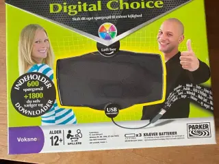 Trivial pursuit digital choice
