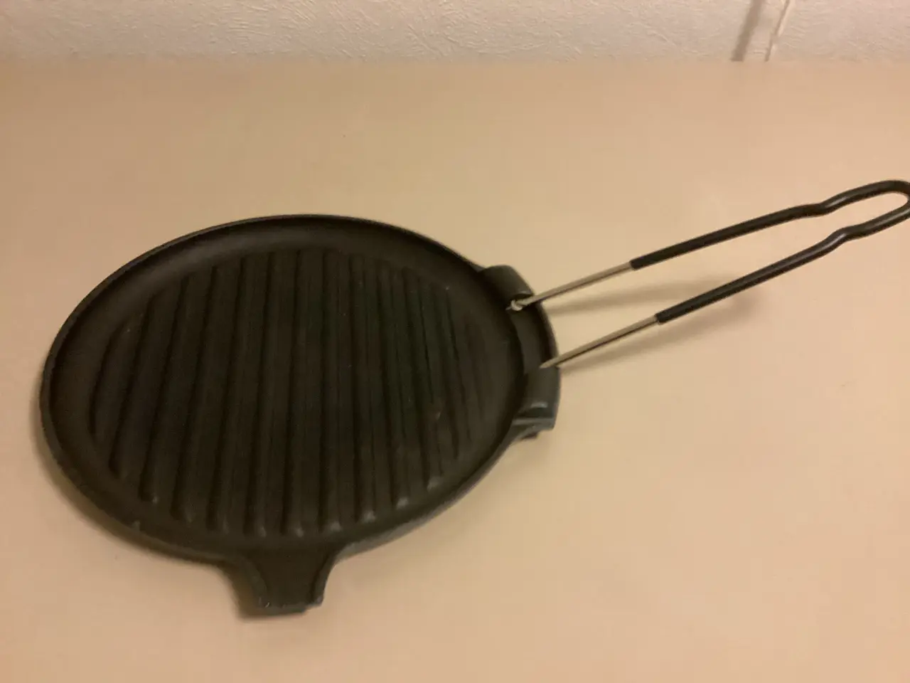 Billede 1 - Støbejerns grill pande