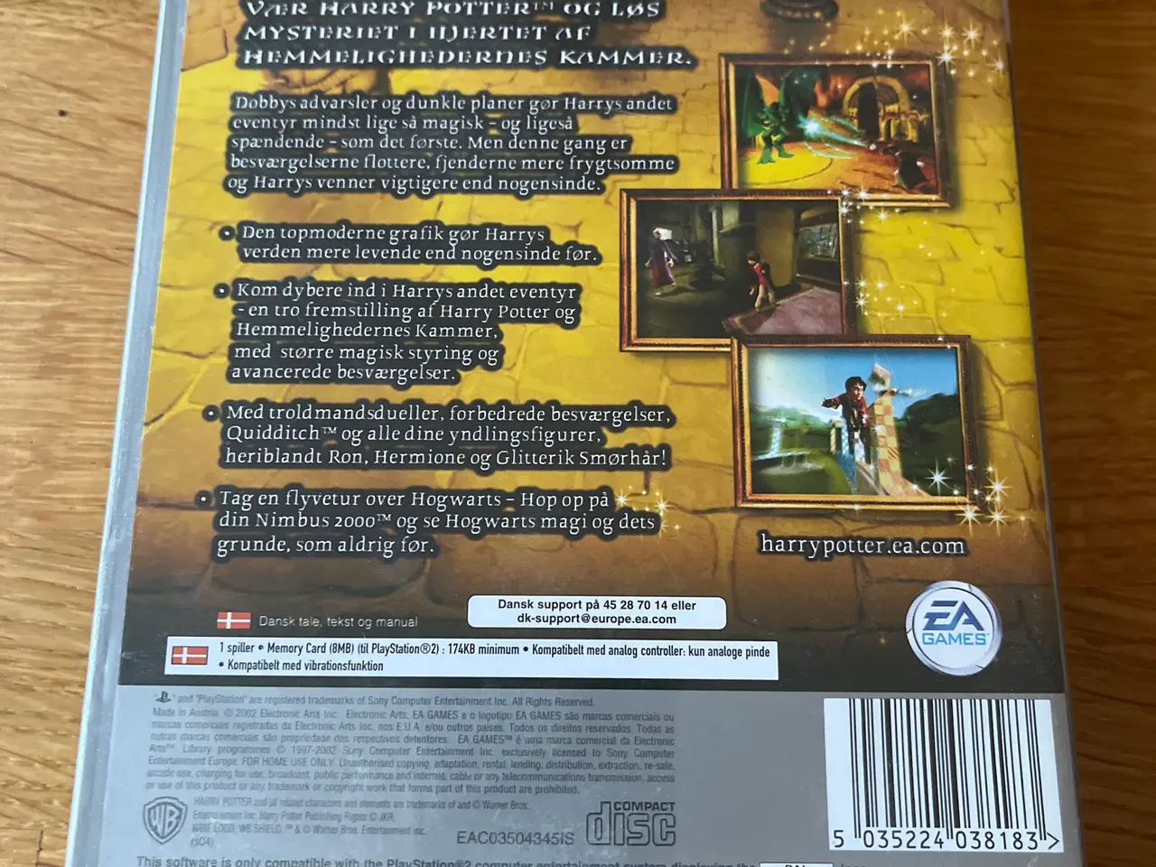 Billede 2 - Ps2 dvd spil Harry Potter
