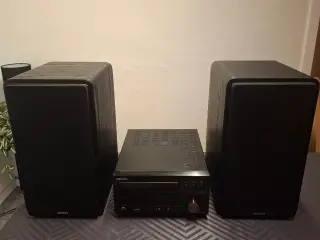 Denon med 2 argon højttaler