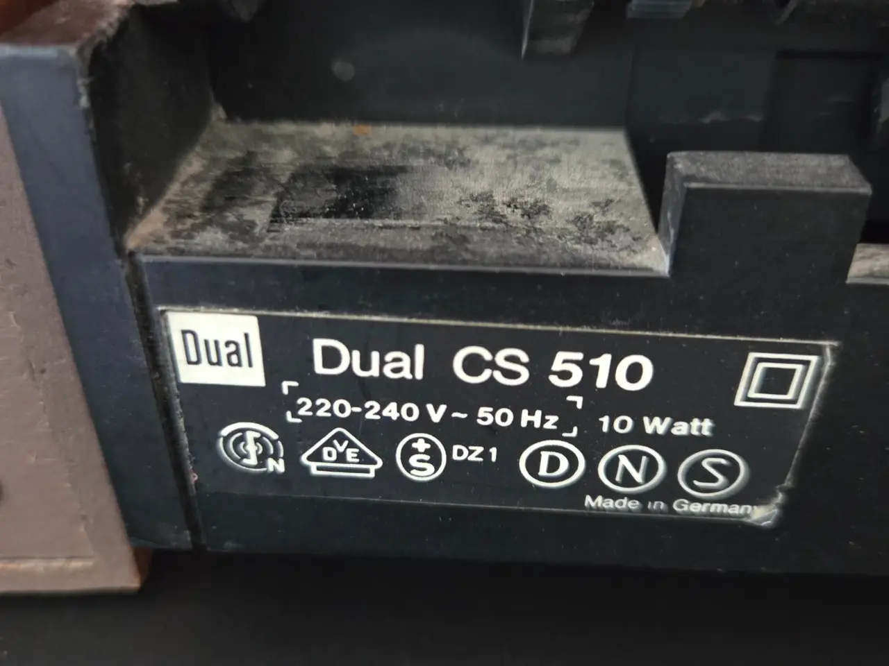 Billede 2 - Dual CS 510 pladespiller inkl. 2 højtalere