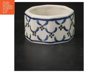 Porcelænsbeholder med låg (str. Ø 7 cm)