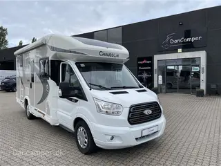 2019 - Chausson Titanium 640 Under klargøring! Et rigtig godt tilbud på den populære og rummelig autocamper.