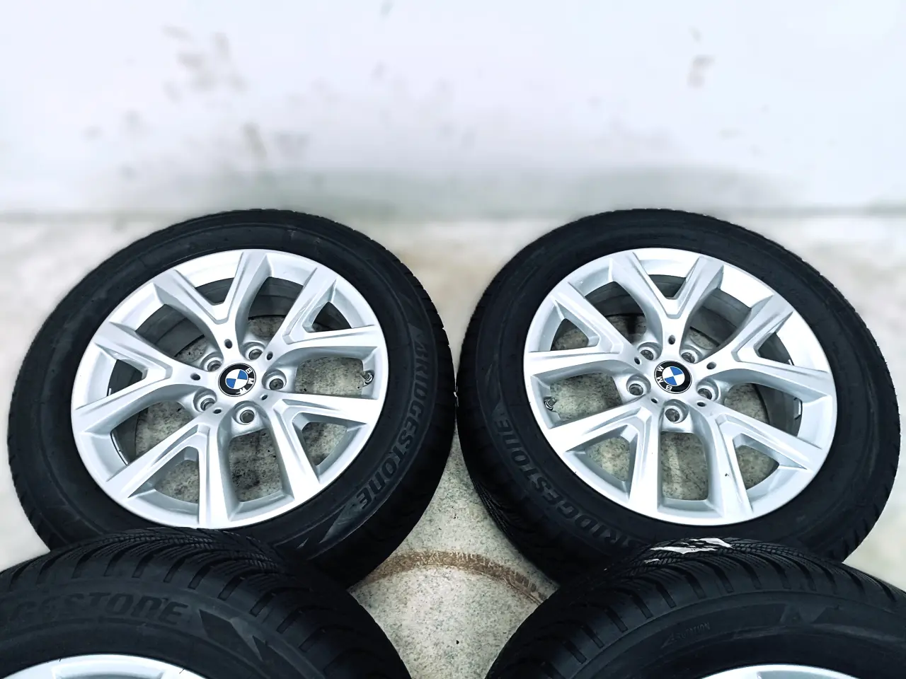 Billede 4 - 5x112 17" ET39 nav 66,6ø BMW vintersæt inkl.TPMS -