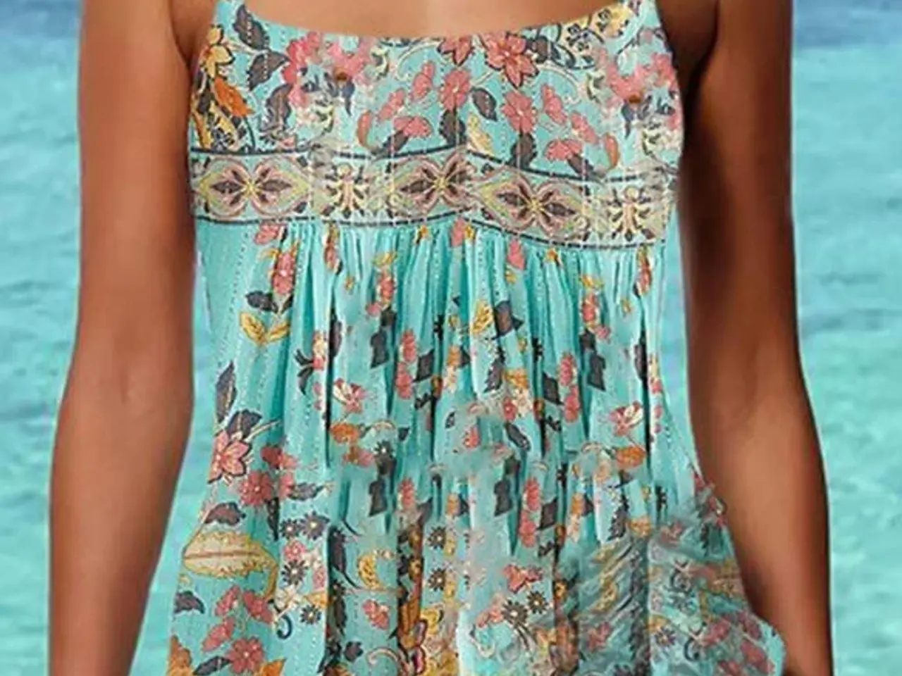 Billede 1 - Takini.Print. A'la Vintage/hippiestyle. Str: M
