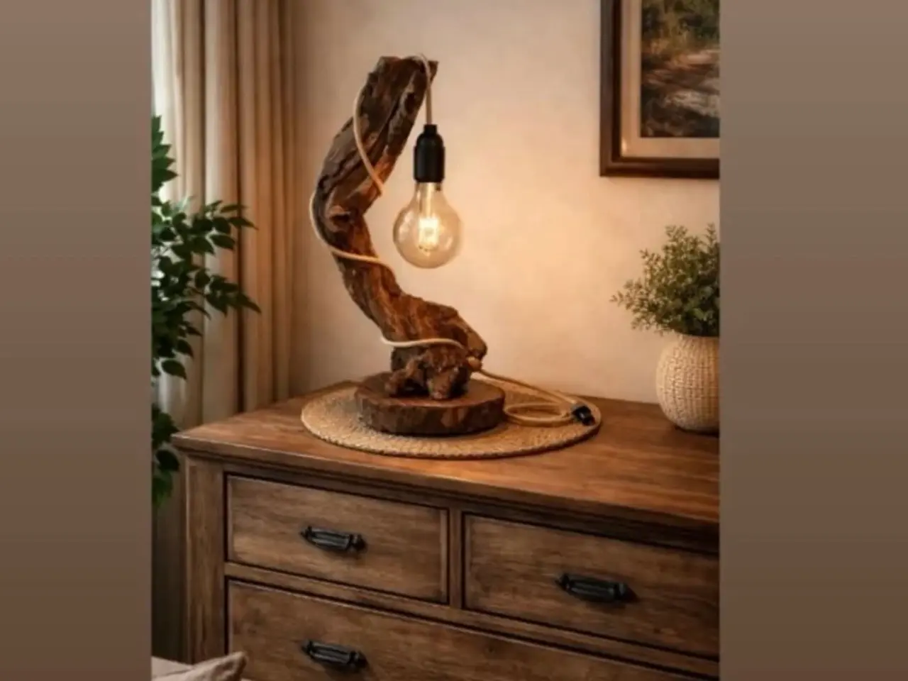 Billede 1 - Bord lampe af Drivrømmer 