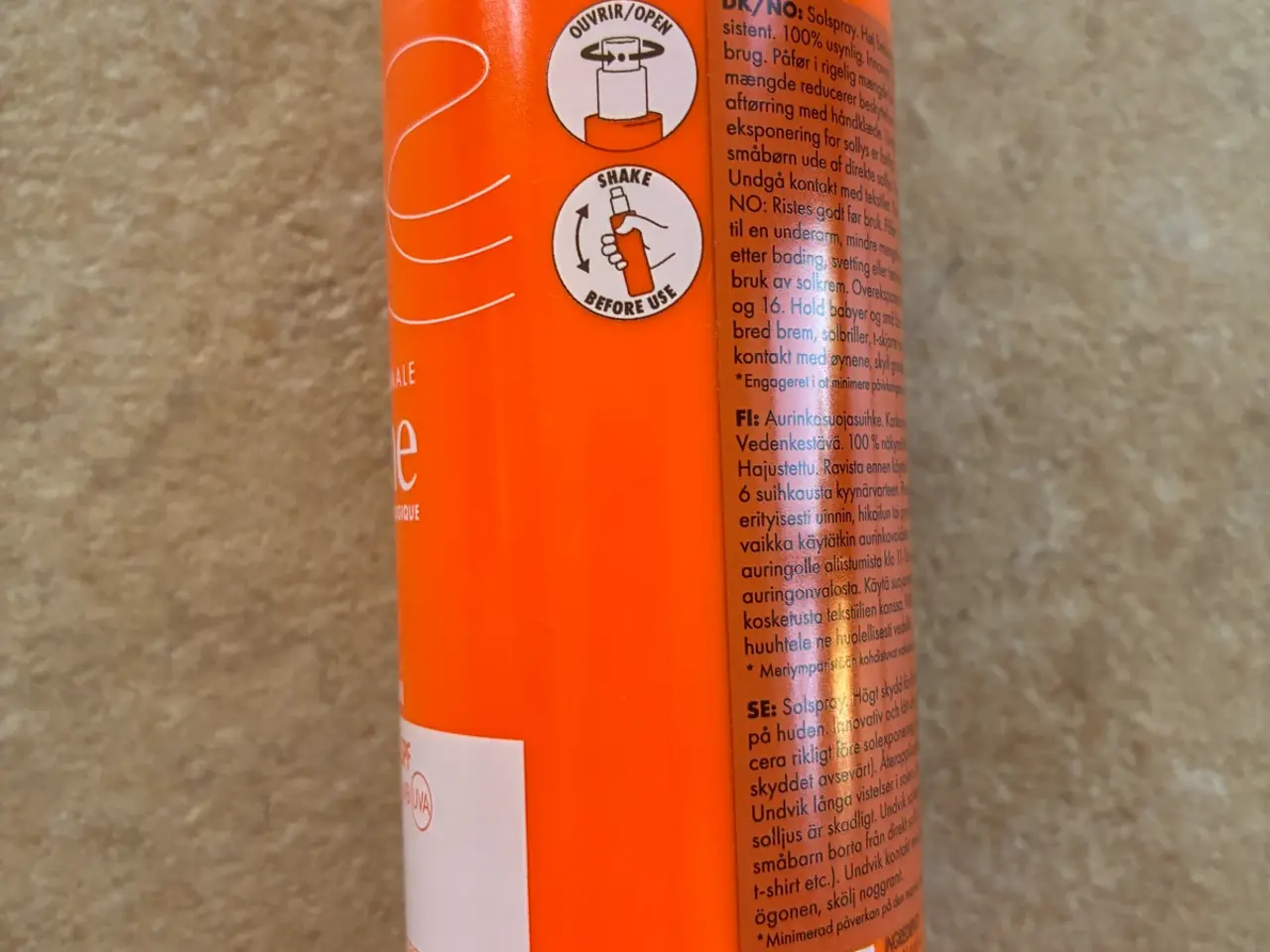 Billede 4 - Avene solspray SPF 50+ 200 ml