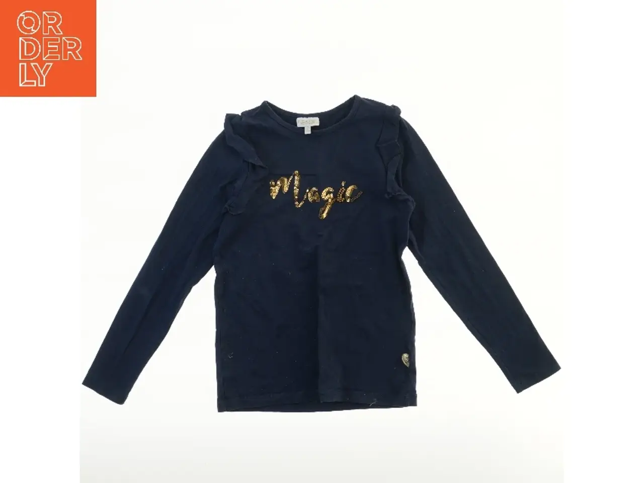 Billede 1 - Langærmet bluse med teksten 'Magic' fra Pomp de Lux (str. 140)