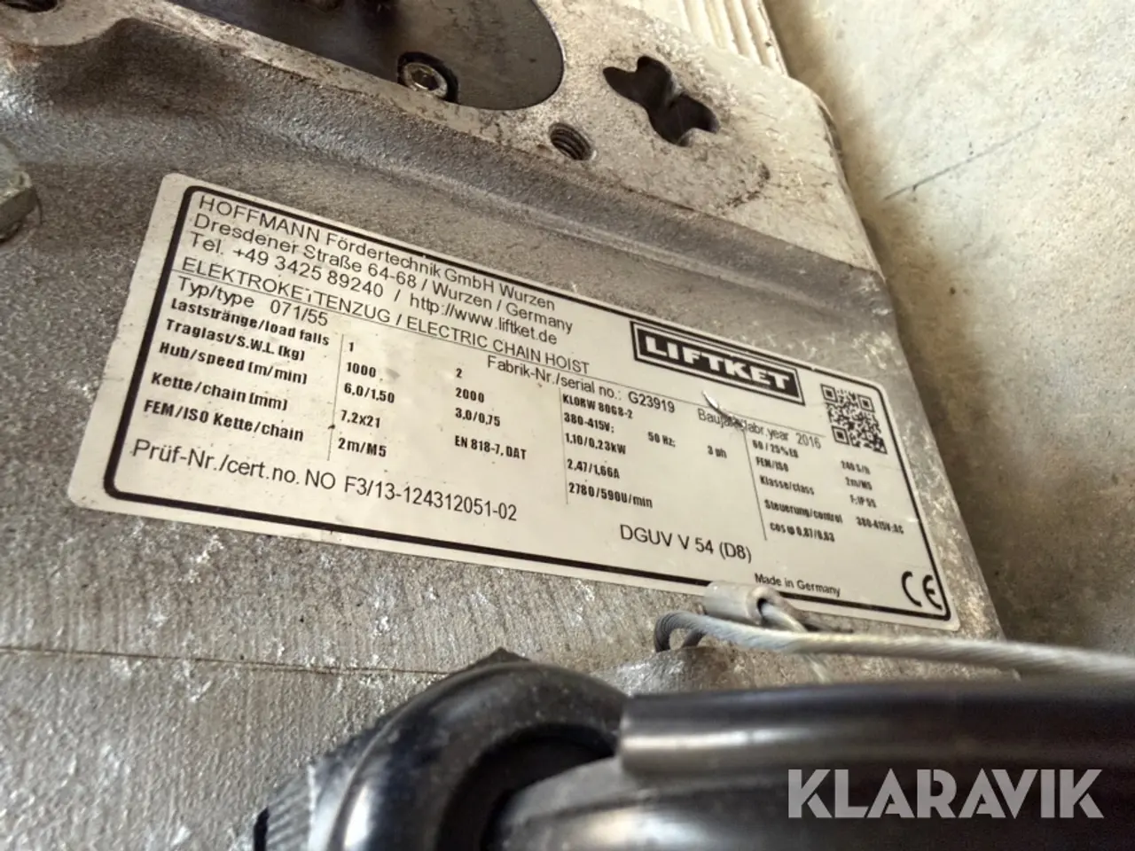 Billede 4 - Krantalje Liftket 07/155