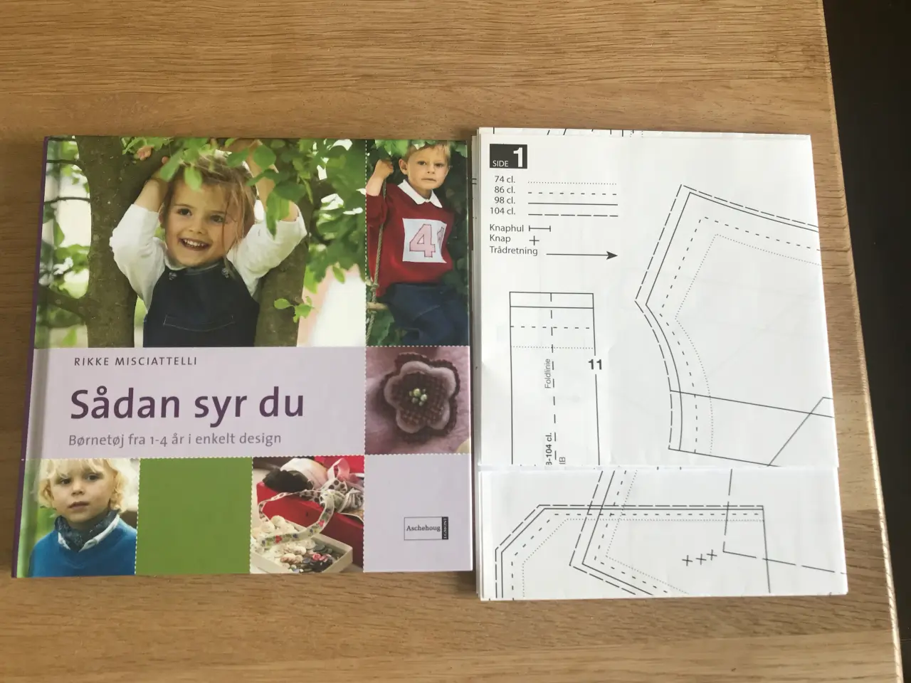 Billede 1 - Sådan syr du  Børnetøj fra 1-4 år i enkelt design