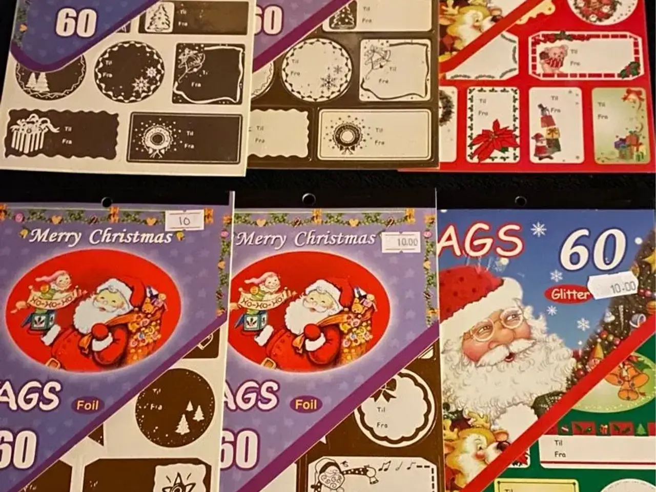 Billede 1 - Til og fra mærkater