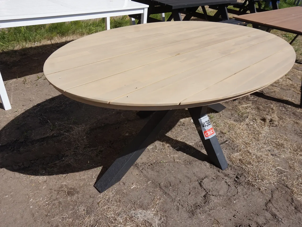 Billede 3 - Søvang havebord 110x180 cm Stål/akacietræ
