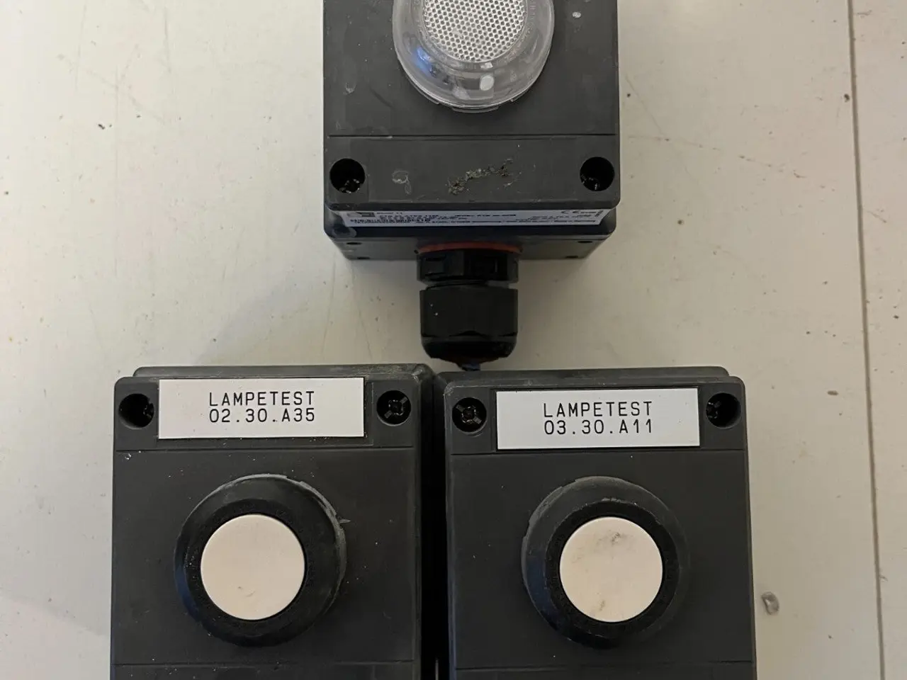 Billede 3 - 3x STAHL 8040/1180X-01L50SA05 Push Button Switches
