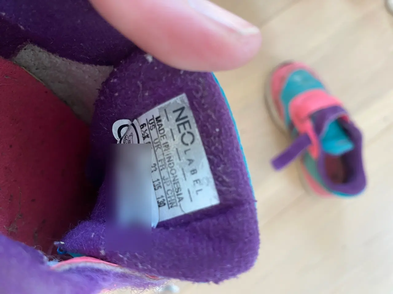 Billede 6 - adidas NEO børnesneakers str. 23 med velcro