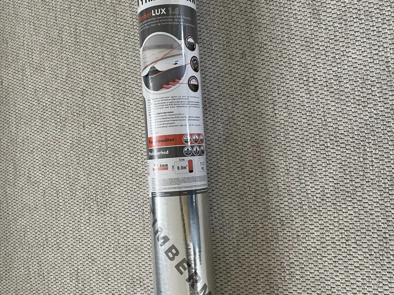Billede 3 - 7 m2 Alloc laminatgulv hvid ask plus underlag