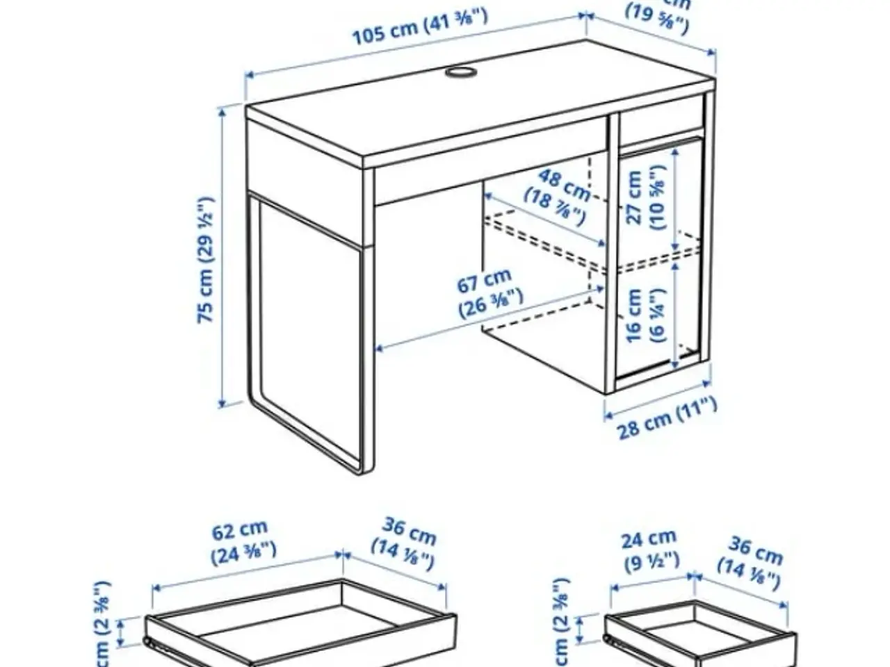 Billede 5 - Flot Skrivebord