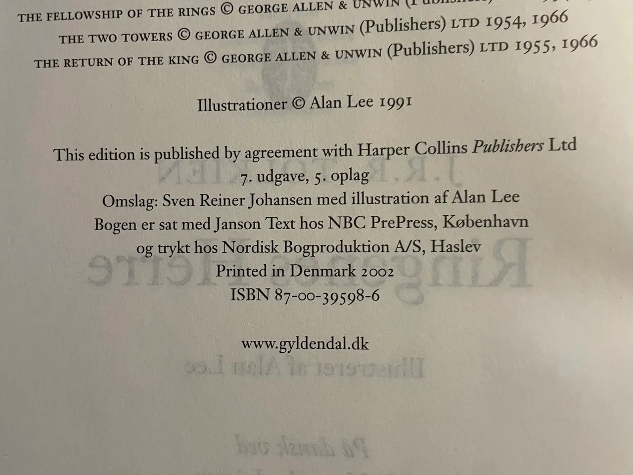 Billede 3 - J.R.R.Tolkien Ringenes Herre