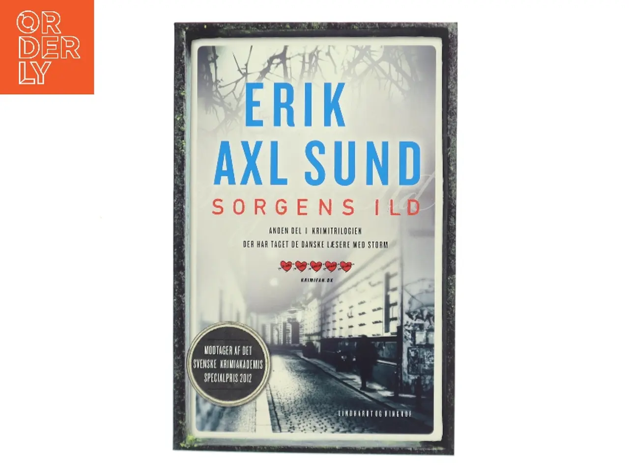 Billede 1 - Sorgens ild af Erik Axl Sund (Bog)