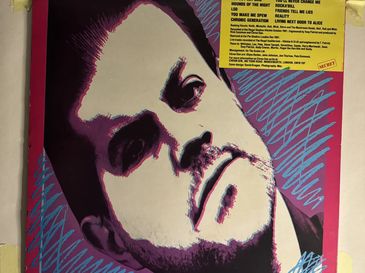 Billede 2 - Chron Gen – Chronic Generation LP UK82 Punk 12"